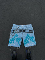 GALLERY OF ILLUSIONS FLAME DENIM