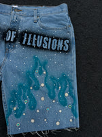 GALLERY OF ILLUSIONS FLAME DENIM