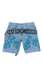 GALLERY OF ILLUSIONS FLAME DENIM