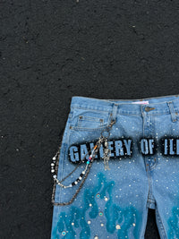 GALLERY OF ILLUSIONS FLAME DENIM
